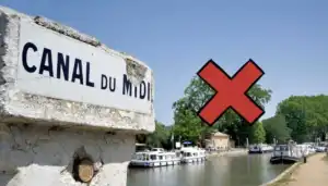Canal du Midi : navigation interdite Ã  cause de la sÃ©cheresse